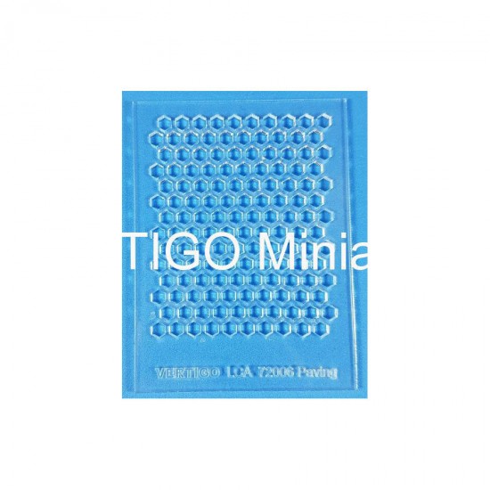 1/72 Paving Mould Vol. 3 (140pcs, hexagonal) 1/72 Paving Mould Vol. 3 (140pcs, hexagonal)