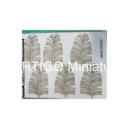 1/48 Palm Leaves (12pcs in 2 sheets) 1/48 Palm Leaves (12pcs in 2 sheets)