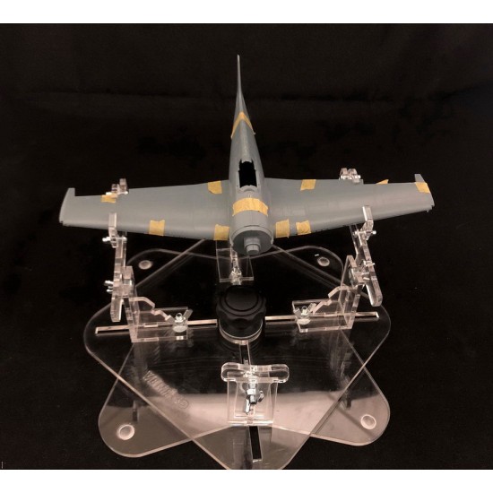 Airbrush II - Aircraft Painting & Weathering Jigs w/Rotary Base Airbrush II - Aircraft Painting & Weathering Jigs w/Rotary Base