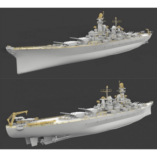 1/700 USS Montana BB-67 Battleship 1/700 USS Montana BB-67 Battleship