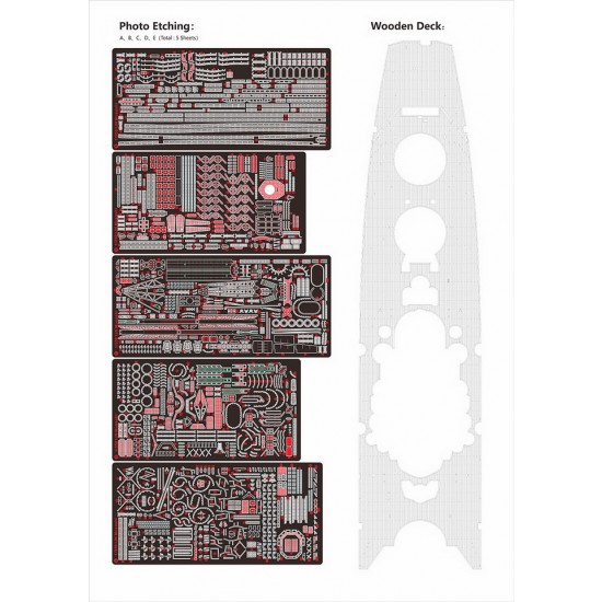1/350 IJN Musashi Battleship [Deluxe Edition]