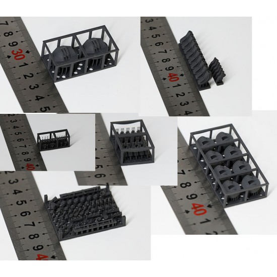 1/350 IJN Musashi Battleship Detail-up Set for VFBELBV350903 1/350 IJN Musashi Battleship Detail-up Set for VFBELBV350903