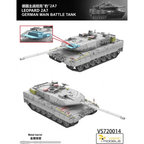 1/72 German Leopard 2A7 Main Battle Tank 1/72 German Leopard 2A7 Main Battle Tank