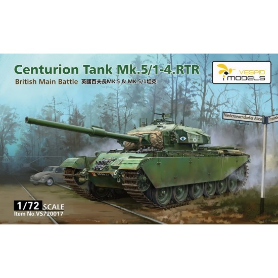 1/72 British Centurion Tank Mk.5/1-4.RTR MBT 1/72 British Centurion Tank Mk.5/1-4.RTR MBT