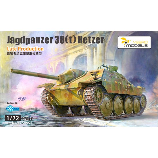 1/72 Jagdpanzer 38(t) Hetzer Late Production 1/72 Jagdpanzer 38(t) Hetzer Late Production