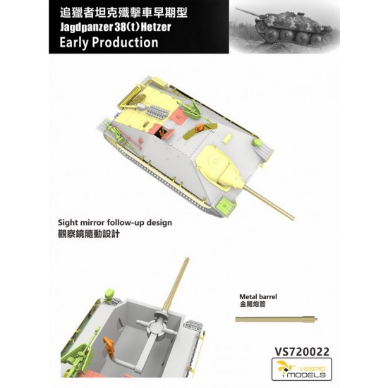 1/72 Jagdpanzer38(t) Hetzer Early Production 1/72 Jagdpanzer38(t) Hetzer Early Production