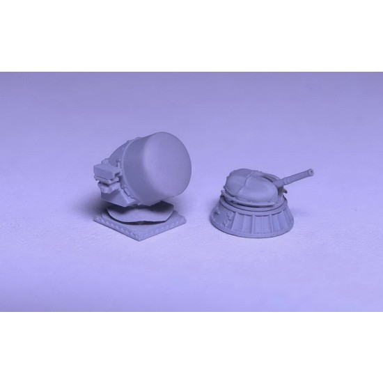 1/350 Russian AK-630 30mm Ciws (4pcs) w/Bass Tilt Radar (2pcs) 1/350 Russian AK-630 30mm Ciws (4pcs) w/Bass Tilt Radar (2pcs)