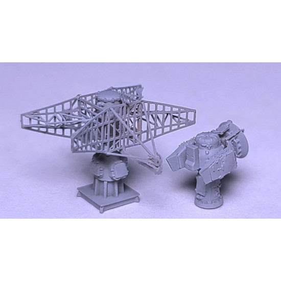 1/350 Russia MR-320 Strut-Pair Surface Radar & Eye Bowl Fire Control Radar 1/350 Russia MR-320 Strut-Pair Surface Radar & Eye Bowl Fire Control Radar
