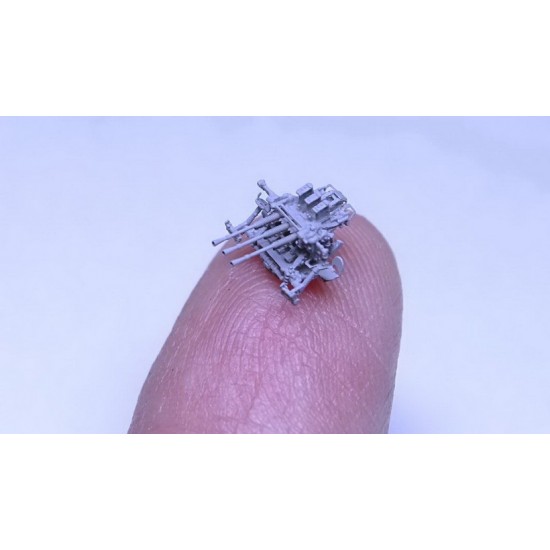 1/350 IJN Type 96 25mm Triple AA Guns (6pcs) 1/350 IJN Type 96 25mm Triple AA Guns (6pcs)