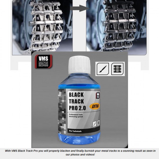 Black Trac Pro 2.0 Track Blackening and Burnishing Fluid (200ml) Black Trac Pro 2.0 Track Blackening and Burnishing Fluid (200ml)