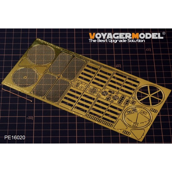 1/16 WWII German Panther G/Jagdpanther G2 Grills Set for Tamiya #56022/56024 1/16 WWII German Panther G/Jagdpanther G2 Grills Set for Tamiya #56022/56024