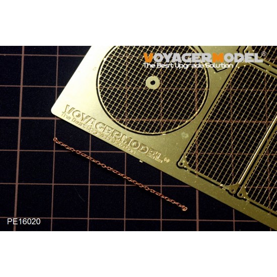 1/16 WWII German Panther G/Jagdpanther G2 Grills Set for Tamiya #56022/56024 1/16 WWII German Panther G/Jagdpanther G2 Grills Set for Tamiya #56022/56024