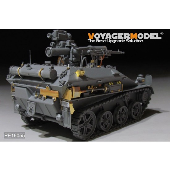 1/16 Modern German Wiesel 1A2 TOW Upgrade Detail Set for Takom kit #1011 1/16 Modern German Wiesel 1A2 TOW Upgrade Detail Set for Takom kit #1011