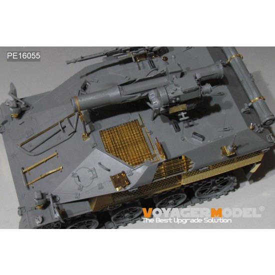 1/16 Modern German Wiesel 1A2 TOW Upgrade Detail Set for Takom kit #1011 1/16 Modern German Wiesel 1A2 TOW Upgrade Detail Set for Takom kit #1011