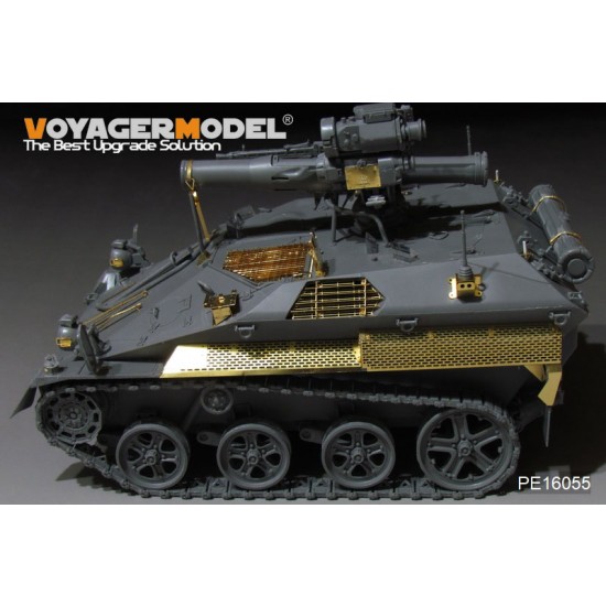 1/16 Modern German Wiesel 1A2 TOW Upgrade Detail Set for Takom kit #1011 1/16 Modern German Wiesel 1A2 TOW Upgrade Detail Set for Takom kit #1011