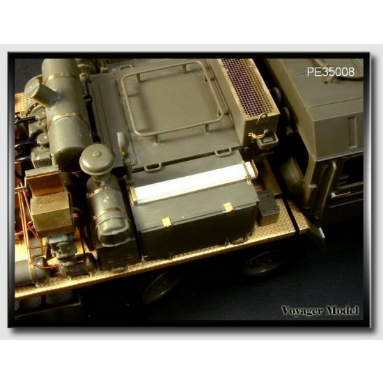 Upgrade Set for 1/35 Faun SLT-56 Franziska for Trumpeter kit #00203 Upgrade Set for 1/35 Faun SLT-56 Franziska for Trumpeter kit #00203