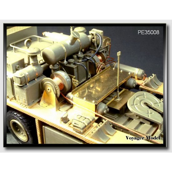 Upgrade Set for 1/35 Faun SLT-56 Franziska for Trumpeter kit #00203 Upgrade Set for 1/35 Faun SLT-56 Franziska for Trumpeter kit #00203