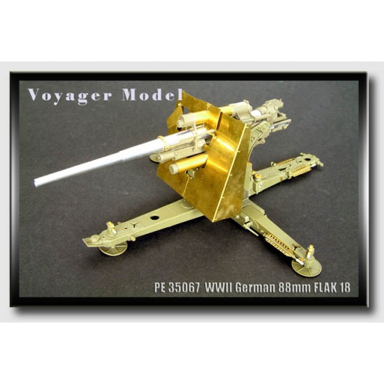 Upgrade Set for 1/35 WWII German 88mm Flakvierling 18 for AFV Club kit #35088 Upgrade Set for 1/35 WWII German 88mm Flakvierling 18 for AFV Club kit #35088
