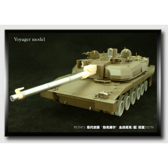 Upgrade Set for 1/35 French Leclerc MBT for Tamiya kit #35279 Upgrade Set for 1/35 French Leclerc MBT for Tamiya kit #35279