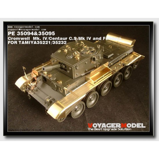 Upgrade Set for 1/35 British Cromwell Mk.IV/Centaur C.S.Mk IV for Tamiya kit Upgrade Set for 1/35 British Cromwell Mk.IV/Centaur C.S.Mk IV for Tamiya kit
