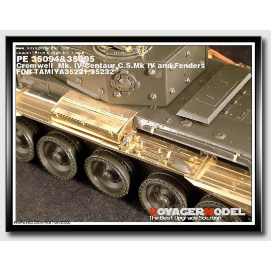 Upgrade Set for 1/35 British Cromwell Mk.IV/Centaur C.S.Mk IV for Tamiya kit Upgrade Set for 1/35 British Cromwell Mk.IV/Centaur C.S.Mk IV for Tamiya kit