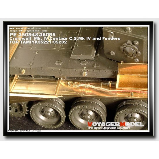 Upgrade Set for 1/35 British Cromwell Mk.IV/Centaur C.S.Mk IV for Tamiya kit Upgrade Set for 1/35 British Cromwell Mk.IV/Centaur C.S.Mk IV for Tamiya kit
