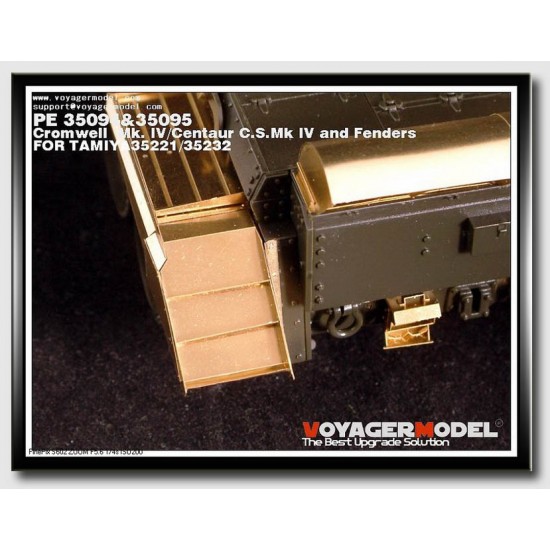 Upgrade Set for 1/35 British Cromwell Mk.IV/Centaur C.S.Mk IV for Tamiya kit Upgrade Set for 1/35 British Cromwell Mk.IV/Centaur C.S.Mk IV for Tamiya kit