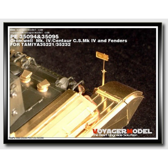 Upgrade Set for 1/35 British Cromwell Mk.IV/Centaur C.S.Mk IV for Tamiya kit Upgrade Set for 1/35 British Cromwell Mk.IV/Centaur C.S.Mk IV for Tamiya kit