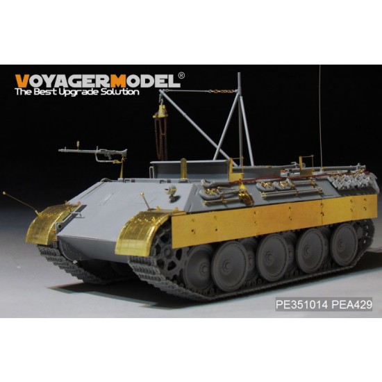 1/35 WWII German Bergepanther Ausf.D Early Basic Detail Set for Takom Model #2102 1/35 WWII German Bergepanther Ausf.D Early Basic Detail Set for Takom Model #2102