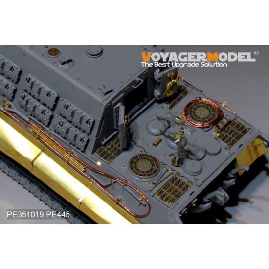 1/35 WWII German Jagdtiger Henschel Detail Set for Takom Model #8001 1/35 WWII German Jagdtiger Henschel Detail Set for Takom Model #8001