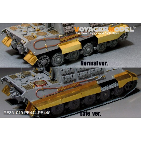 1/35 WWII German Jagdtiger Henschel Detail Set for Takom Model #8001 1/35 WWII German Jagdtiger Henschel Detail Set for Takom Model #8001