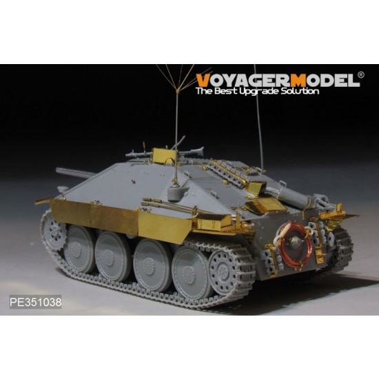 1/35 WWII German SdKfz.138/2 Hetzer Middle Detail Set for Dragon kits #6037/6066/9148 1/35 WWII German SdKfz.138/2 Hetzer Middle Detail Set for Dragon kits #6037/6066/9148