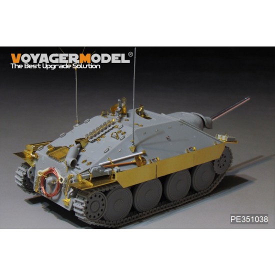 1/35 WWII German SdKfz.138/2 Hetzer Middle Detail Set for Dragon kits #6037/6066/9148 1/35 WWII German SdKfz.138/2 Hetzer Middle Detail Set for Dragon kits #6037/6066/9148