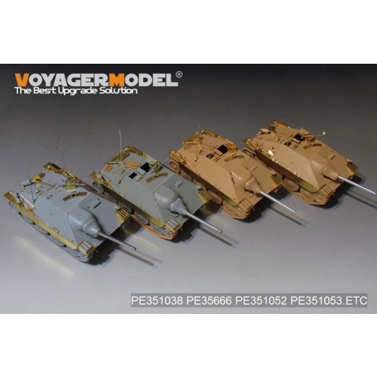 1/35 WWII German SdKfz.138/2 Hetzer Middle Detail Set for Dragon kits #6037/6066/9148 1/35 WWII German SdKfz.138/2 Hetzer Middle Detail Set for Dragon kits #6037/6066/9148