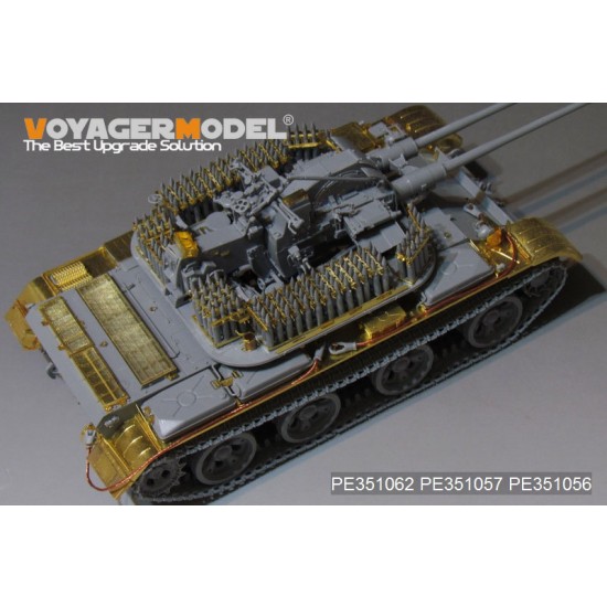 1/35 Soviet ZSU-57-2 SPAAG Turret Interior Upgrade Detail Set for Takom kit #2058 1/35 Soviet ZSU-57-2 SPAAG Turret Interior Upgrade Detail Set for Takom kit #2058