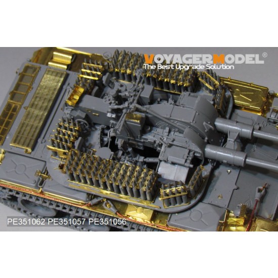 1/35 Soviet ZSU-57-2 SPAAG Turret Interior Upgrade Detail Set for Takom kit #2058 1/35 Soviet ZSU-57-2 SPAAG Turret Interior Upgrade Detail Set for Takom kit #2058