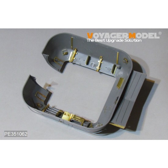 1/35 Soviet ZSU-57-2 SPAAG Turret Interior Upgrade Detail Set for Takom kit #2058 1/35 Soviet ZSU-57-2 SPAAG Turret Interior Upgrade Detail Set for Takom kit #2058