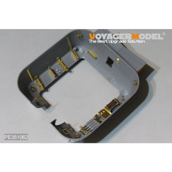 1/35 Soviet ZSU-57-2 SPAAG Turret Interior Upgrade Detail Set for Takom kit #2058 1/35 Soviet ZSU-57-2 SPAAG Turret Interior Upgrade Detail Set for Takom kit #2058