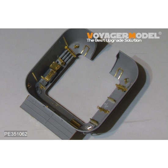 1/35 Soviet ZSU-57-2 SPAAG Turret Interior Upgrade Detail Set for Takom kit #2058 1/35 Soviet ZSU-57-2 SPAAG Turret Interior Upgrade Detail Set for Takom kit #2058