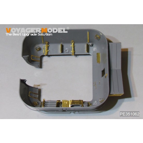 1/35 Soviet ZSU-57-2 SPAAG Turret Interior Upgrade Detail Set for Takom kit #2058 1/35 Soviet ZSU-57-2 SPAAG Turret Interior Upgrade Detail Set for Takom kit #2058