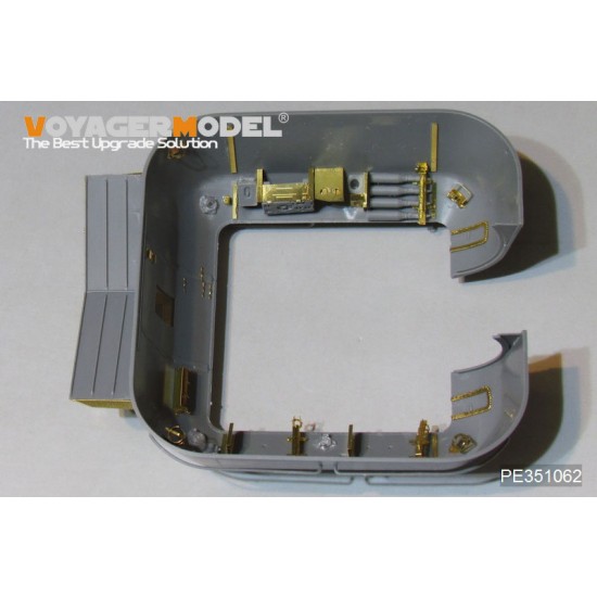 1/35 Soviet ZSU-57-2 SPAAG Turret Interior Upgrade Detail Set for Takom kit #2058 1/35 Soviet ZSU-57-2 SPAAG Turret Interior Upgrade Detail Set for Takom kit #2058