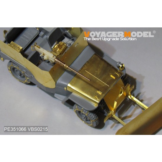 1/35 WWII US Jeep Willys MB w/Add Amour Upgrade Detail Set for Takom Model #2131 1/35 WWII US Jeep Willys MB w/Add Amour Upgrade Detail Set for Takom Model #2131