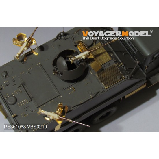 1/35 Vietnam War Modern US King Cobra Gun Truck Upgrade Detail set for AFV Club #35323 1/35 Vietnam War Modern US King Cobra Gun Truck Upgrade Detail set for AFV Club #35323