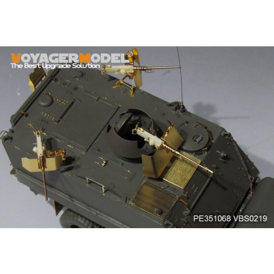 1/35 Vietnam War Modern US King Cobra Gun Truck Upgrade Detail set for AFV Club #35323 1/35 Vietnam War Modern US King Cobra Gun Truck Upgrade Detail set for AFV Club #35323