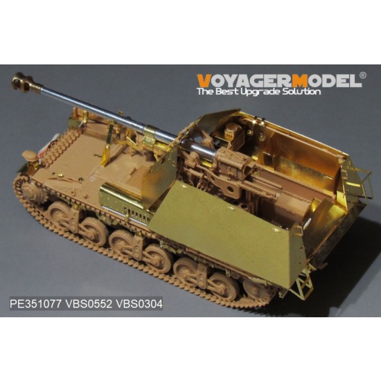 1/35 SdKfz.135 Marder I 75mm PaK.40/1 auf Gw.Lr.s f Basic Detail Set for Tamiya 35370