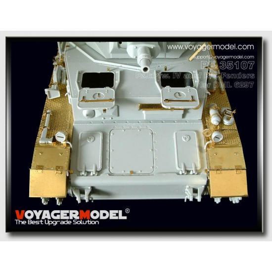 Upgrade Set for 1/35 German Panzer IV Ausf B/C for Dragon kit #6297/6291 Upgrade Set for 1/35 German Panzer IV Ausf B/C for Dragon kit #6297/6291