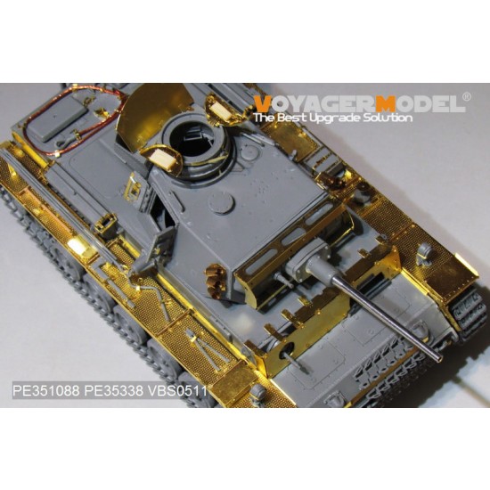 1/35 WWII German PzKPfw.III Ausf.M Basic Detail Set for Dragon 6604/05/58/6776/9015/9017 1/35 WWII German PzKPfw.III Ausf.M Basic Detail Set for Dragon 6604/05/58/6776/9015/9017