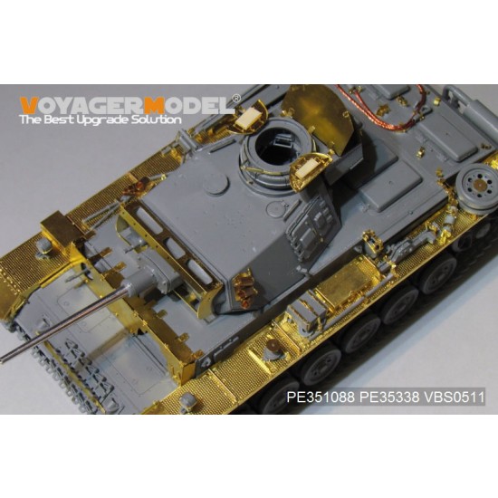 1/35 WWII German PzKPfw.III Ausf.M Basic Detail Set for Dragon 6604/05/58/6776/9015/9017 1/35 WWII German PzKPfw.III Ausf.M Basic Detail Set for Dragon 6604/05/58/6776/9015/9017