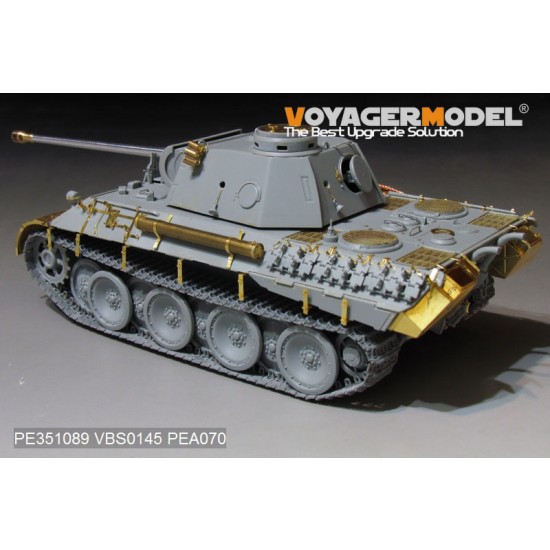 1/35 WWII German Panther D Early Version Basic Detail Set for Dragon kits #6164/6299 1/35 WWII German Panther D Early Version Basic Detail Set for Dragon kits #6164/6299