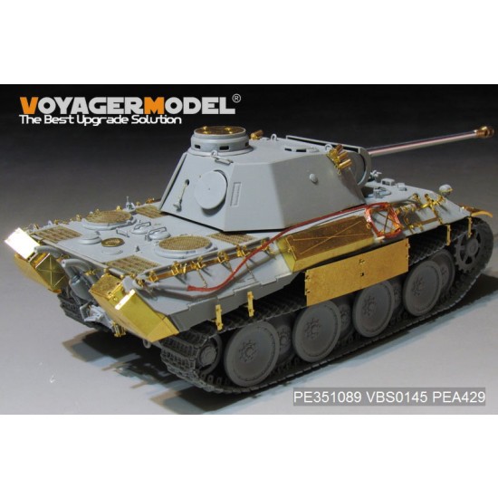 1/35 WWII German Panther D Early Version Basic Detail Set for Dragon kits #6164/6299 1/35 WWII German Panther D Early Version Basic Detail Set for Dragon kits #6164/6299